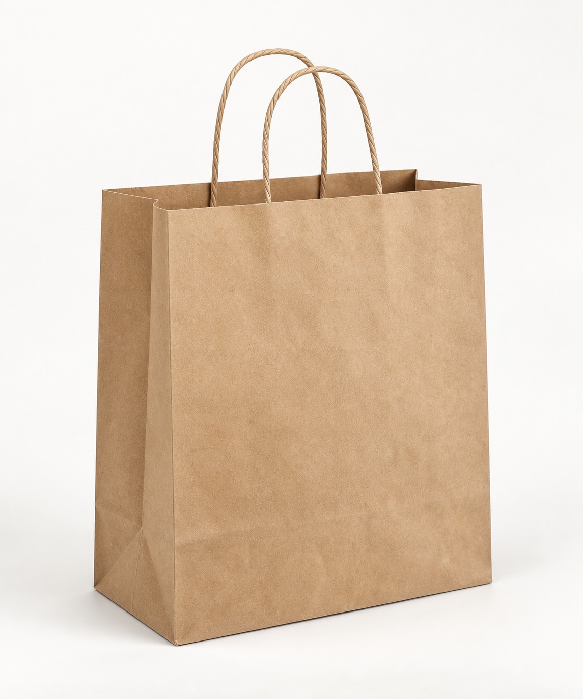 Kraft Paper Handle Bags Manufacturer in Surat & Mumbai - Ezzy Products